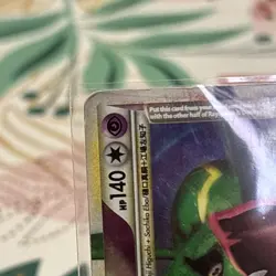 Pokemon Card Rayquaza & Deoxys Legend (Top Part) English #89 Undaunted - Image 4