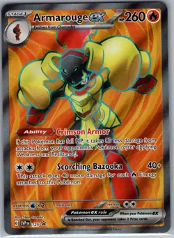 Armarouge ex SVP 125 SV: Scarlet & Violet Promo Cards - Pokemon Card - NM - Image 1