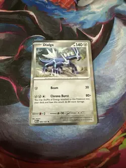 Dialga 095/132 Holo Mega Evolution Pokemon TCG Near Mint Card MEG Foil NM - Image 1