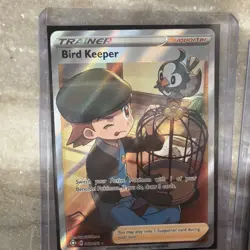 Bird Keeper - 066/072 - Pokemon Shining Fates Sword Shield Full Art Rare Card LP - Image 1