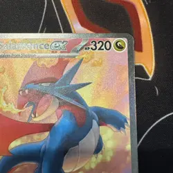 Salamence EX Pokemon Card Wide Blast Dragon Impact HP320 127/124 - Image 3