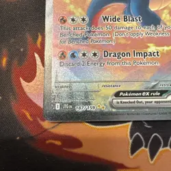 Salamence EX Pokemon Card Wide Blast Dragon Impact HP320 127/124 - Image 5