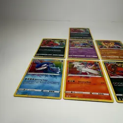 Lot of 7 Pokemon Amazing Rare Cards Zacian Kyogre Reshiram Yveltal Zamazenta VG - Image 4