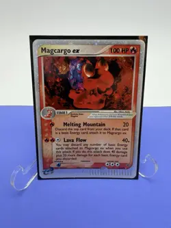Pokemon Card 2003 TCG Magcargo ex 95/97 Dragon EX Holo Ultra Rare English - Image 1
