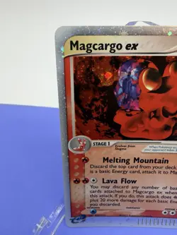 Pokemon Card 2003 TCG Magcargo ex 95/97 Dragon EX Holo Ultra Rare English - Image 3