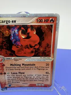 Pokemon Card 2003 TCG Magcargo ex 95/97 Dragon EX Holo Ultra Rare English - Image 4