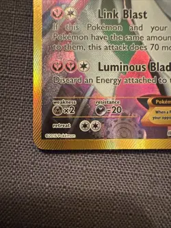 Pokemon Gardevoir EX Secret Rare Full Art Holo Card 116/114 Steam Siege Holofoil - Image 2