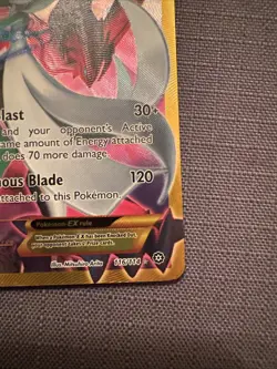 Pokemon Gardevoir EX Secret Rare Full Art Holo Card 116/114 Steam Siege Holofoil - Image 3
