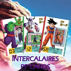 Full Set 35 Intercalaires PP CARDS / Pull Pack Cards Dragon Ball - DBZ CARDDASS - Image 1
