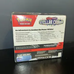 Pokemon TCG Stellar Crown Booster Box Factory Sealed - Image 2