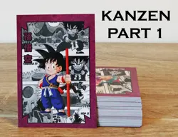Cartes Dragon Ball >KANZEN< Part 1 Full Set 54 cartes cards Dragon Ball Z DBZ - Image 1