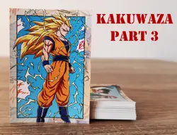 Cartes Dragon Ball KAKUWAZA Part 3 Full Set 36 cartes cards Dragon Ball Z DBZ - Image 1