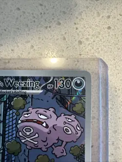 Pokemon TCG Team Rockets Weezing Art Holo Rare Destined Rivals 199/182 Mint - Image 4