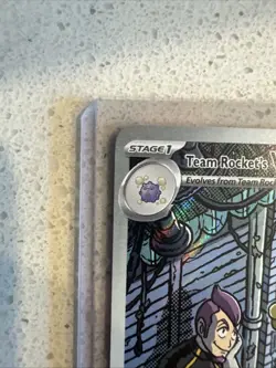 Pokemon TCG Team Rockets Weezing Art Holo Rare Destined Rivals 199/182 Mint - Image 5