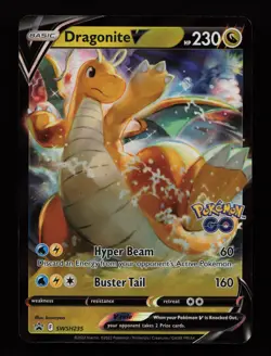 Dragonite V SWSH235 Holo Promo Sword & Shield Promo Pokemon Cards - Image 1
