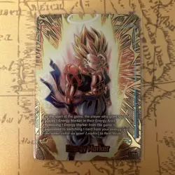 Dragon Ball Super Card Game GOLD Energy Marker Gold Gogeta #E-129 - Image 1