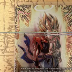 Dragon Ball Super Card Game GOLD Energy Marker Gold Gogeta #E-129 - Image 2