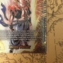 Dragon Ball Super Card Game GOLD Energy Marker Gold Gogeta #E-129 - Image 4