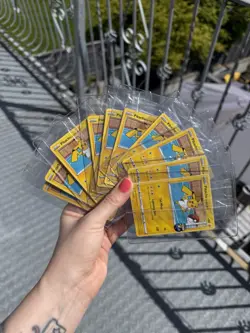 Pokemon Pikachu TCG Promo Card On the Ball, UK Exclusive Sealed - Image 1