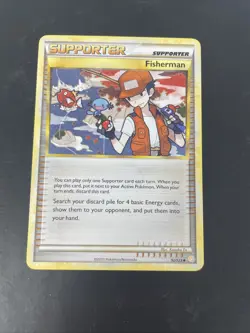 Fisherman 92/123 Pokemon Card Supporter - Image 1