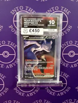 Ace 10 Team Rocket’s Mewtwo ex 281/217 Ascended Heroes Pokemon Card PERFECT SUBS - Image 1
