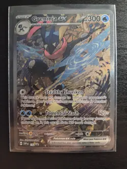 Greninja ex 132 Sv: Scarlet & Violet Promo Cards Holo - Image 1