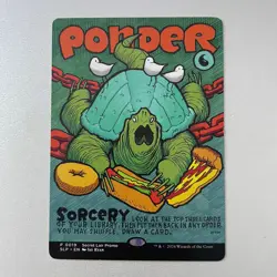 Magic the Gathering Secret Lair #19 Ponder Bordeless Promo - Image 1