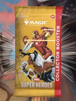 Magic The Gathering, Marvel Superheroes - Sealed Collector Booster Pack - Image 4