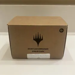 Sealed Secret Lair Commander Goblin Storm Deck - ready to ship - Image 1