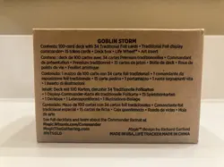 Sealed Secret Lair Commander Goblin Storm Deck - ready to ship - Image 2