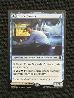 Bruce Banner The Incredible Hulk - Marvel Super Heroes - MTG MSH M 0049 NM - Image 1