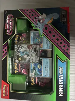 Pokemon TCG Shrouded Fable Kingdra EX Special Illustration Collection Box Sealed - Image 1