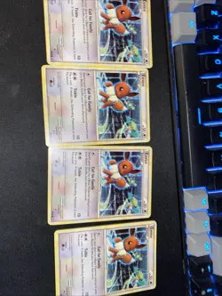 Pokemon TCG Eevee 48/90 HGSS Undaunted 48/90 Regular Common Non Holo - NM - Image 1