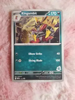 Pokemon Kingambit SVP113 Darkrai Deck Battle Academy 2024 Regular Promo Card - Image 1