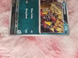 Pokemon Kingambit SVP113 Darkrai Deck Battle Academy 2024 Regular Promo Card - Image 3
