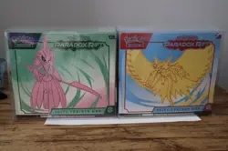 2 x Pokemon TCG Scarlet & Violet Paradox Rift Elite Trainer ETB Box New & Sealed - Image 1