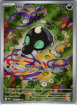 Shroodle 149/132 ME01: Mega Evolution - Pokemon Card - NM - Image 1