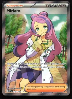Miriam 238/198 LP Scarlet & Violet Ultra Rare Pokemon - Image 1