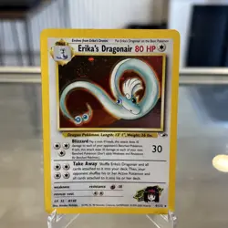 Pokemon TCG Erika's Dragonair 4/132 Gym heroes Rare Unlimited - Image 1