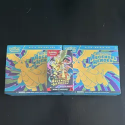 Pokemon Ascended Heroes 2 Elite Trainer Boxes + Booster Bundle *Tear in one ETB* - Image 1