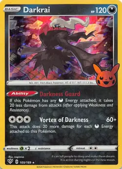 Pokemon TCG Pokemon Darkrai Darkrai Promo Holo - Image 1