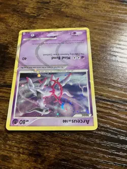Pokemon 2009 Arceus AR7 holo HP damaged - Image 4