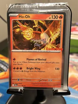 Pokemon Chaos Rising #010/086 Ho-Oh Gamestop Stamped [SEALED] - Image 2