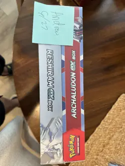 Pokemon Archaludon Ex & Reshiram Ex Box Factory Sealed - Image 2