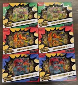 Pokemon Ascended Heroes EX Collection Box Case (6 Boxes) New Factory Sealed - Image 1