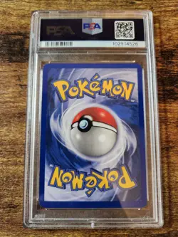 1999 Pokemon Base Set TCG Pikachu Yellow Cheeks PSA 8 NM-Mint 58/102 - Image 3