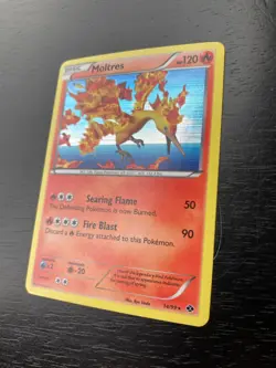 Pokemon Next Destinies Holo Moltres 14/99 Excellent/Near-Mint Condition - Image 2