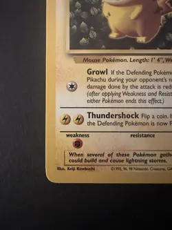 Pikachu 1 Wizards Black Star Promos WOTC Promo MP - Image 3