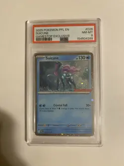 2025 Pokemon PFL EN Suicune GameStop Exclusive - Image 1