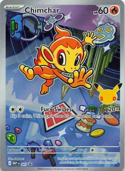 Chimchar 041 Holo Promo ME: Mega Evolution Promo Pokemon Near Mint - Image 1